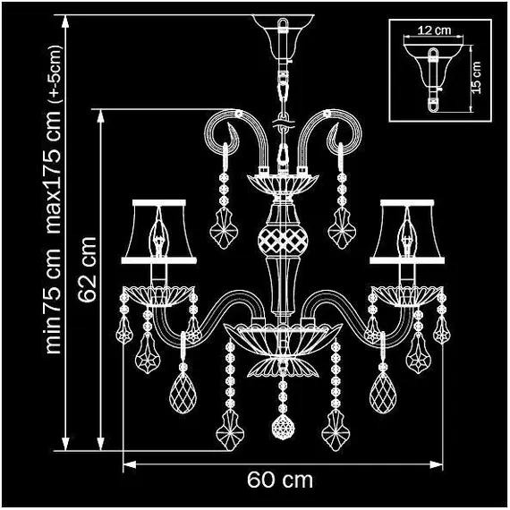 Подвесная люстра Osgona Nativo 715067, изображение 2