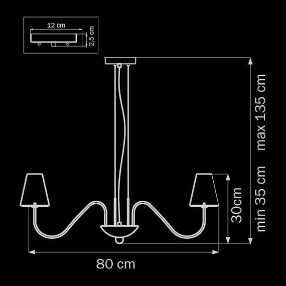 Подвесная люстра Lightstar Diafano 758084, изображение 2