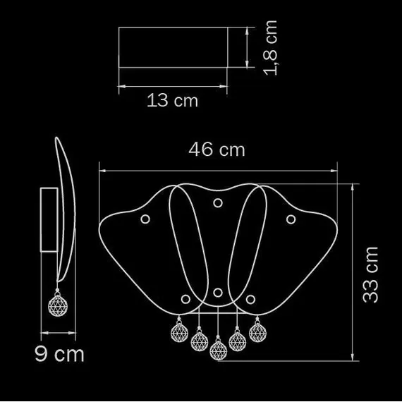 Бра Lightstar Lobo 804640, изображение 2