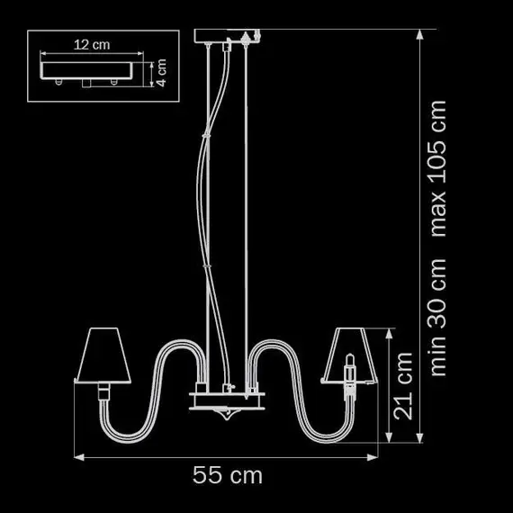 Подвесная люстра Lightstar Bianco 760086, изображение 2