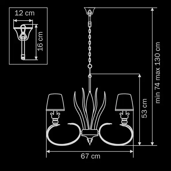 Подвесная люстра Lightstar Antique 783061, изображение 2