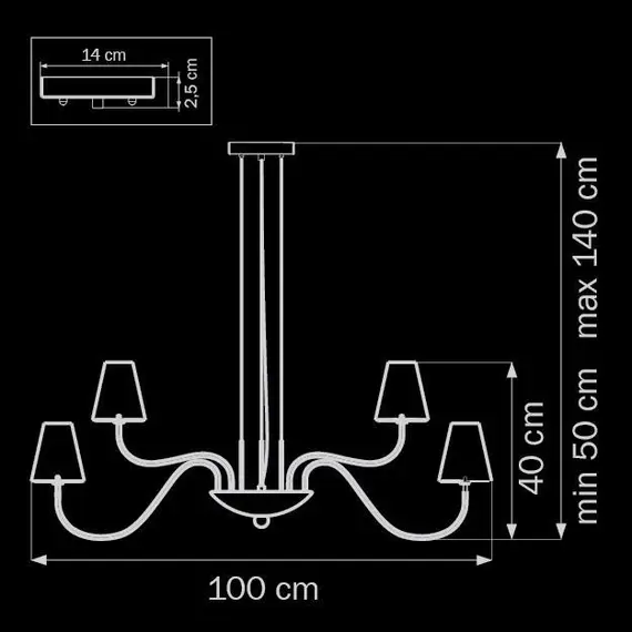 Подвесная люстра Lightstar Diafano 758164, изображение 2