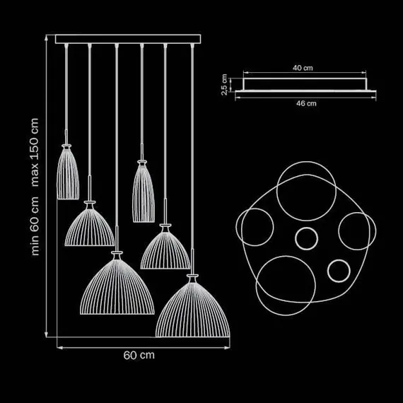Подвесная люстра Lightstar Simple Light 810 810160, изображение 2