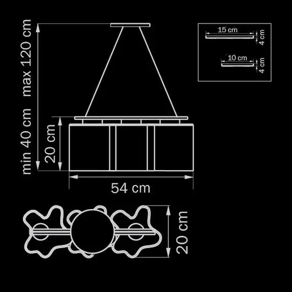 Подвесная люстра Lightstar Nubi 802130, изображение 2