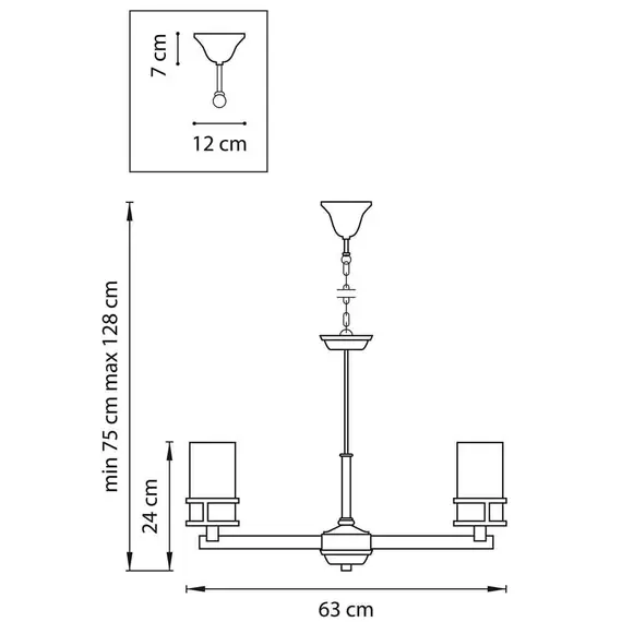 Подвесная люстра Lightstar Cero 731067, изображение 2