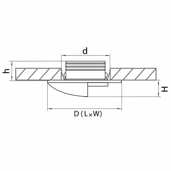 Встраиваемый светодиодный светильник Lightstar Lumina 212136, изображение 2