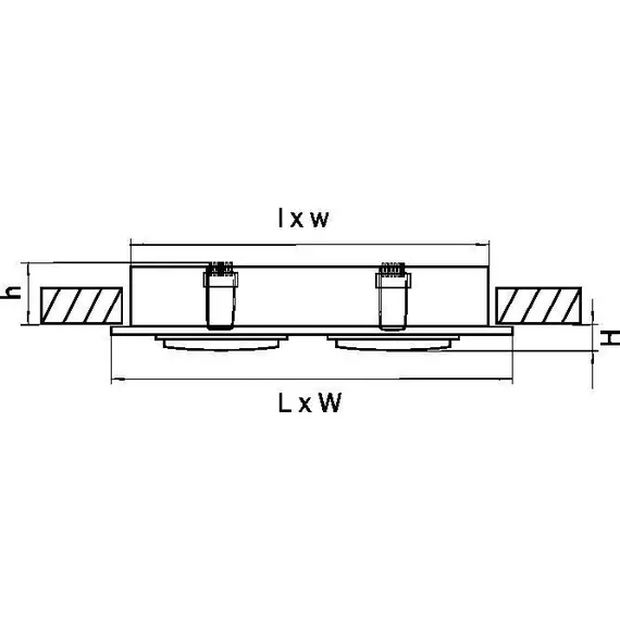 Встраиваемый светильник Lightstar Singo 011622, изображение 2