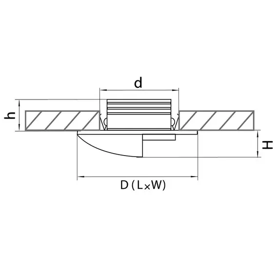Встраиваемый светодиодный светильник Lightstar Lumina 212167, изображение 2
