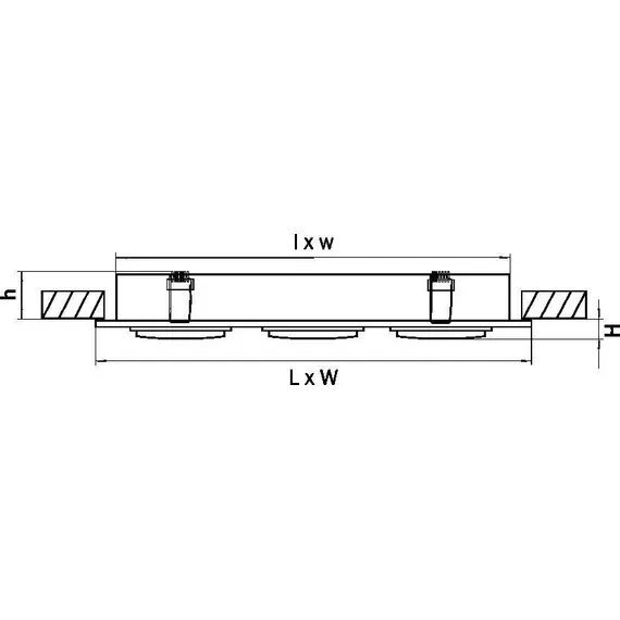 Встраиваемый светильник Lightstar Singo 011623, изображение 2