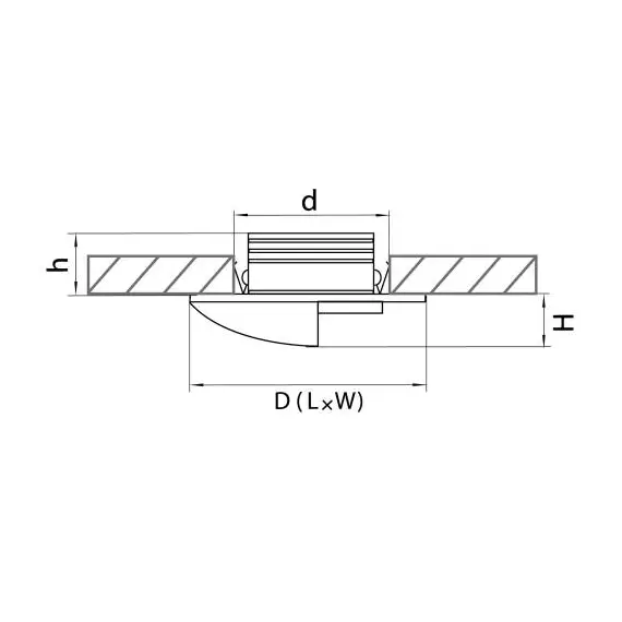 Встраиваемый светодиодный светильник Lightstar Lumina 212156, изображение 2