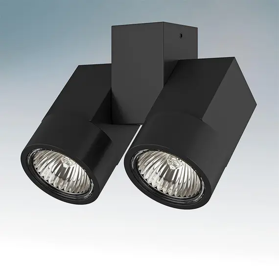 Потолочный светильник Lightstar Illumo X2 Nero 051037, изображение 2
