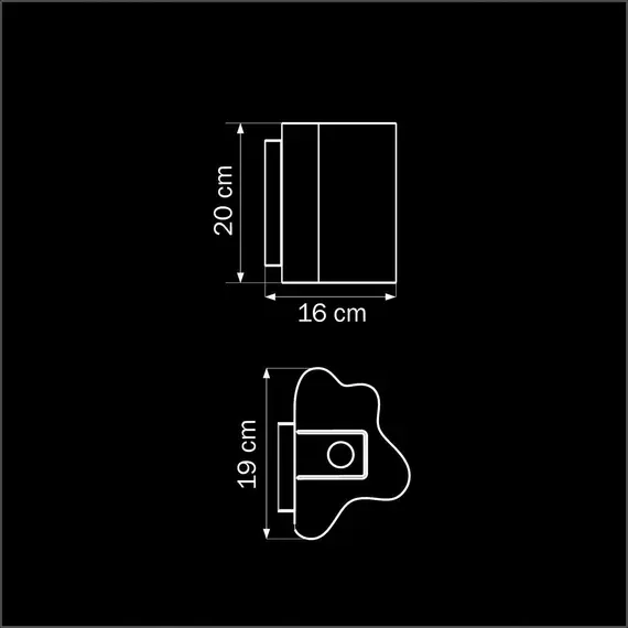 Настенный светильник Lightstar Nubi 802610, изображение 2