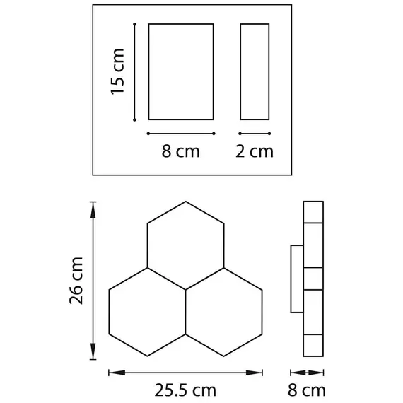 Настенный светодиодный светильник Lightstar Favo 750632, изображение 2