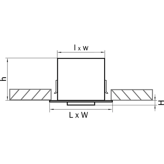 Встраиваемый светильник Lightstar Cardano 111 214120, изображение 2