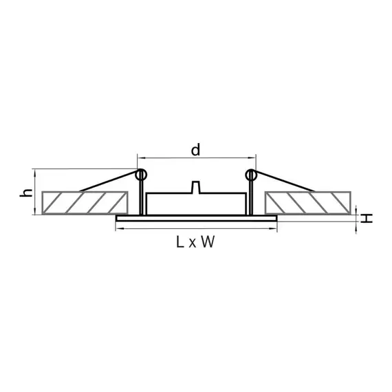 Встраиваемый светильник Lightstar Lega16 011944, изображение 2
