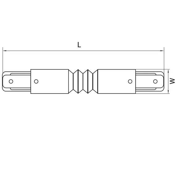 Коннектор гибкий Lightstar Barra 502156, изображение 2