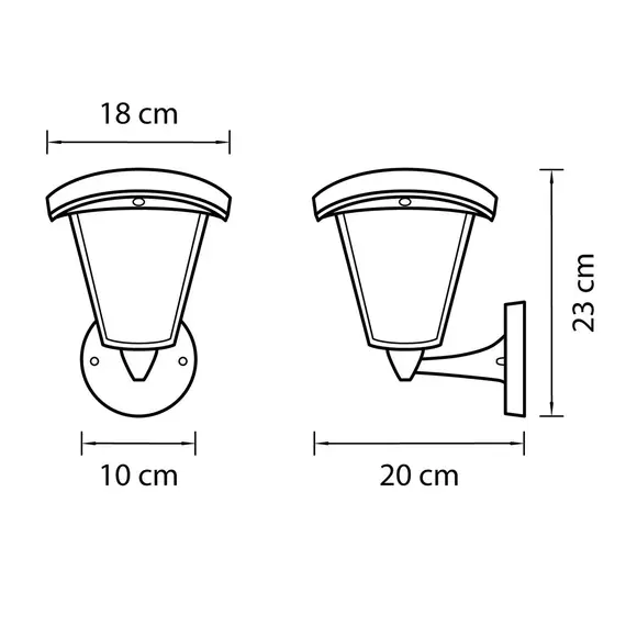 Уличный настенный светодиодный светильник Lightstar Lampione 375670, изображение 2