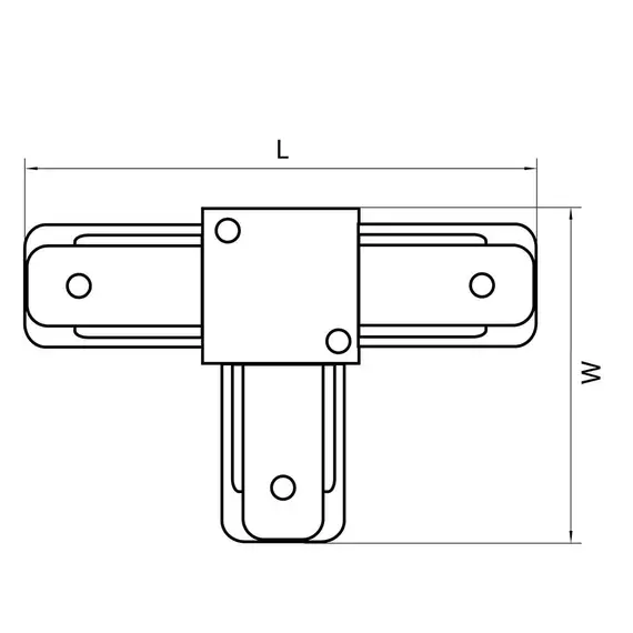 Коннектор T-образный Lightstar Barra 502137, изображение 2
