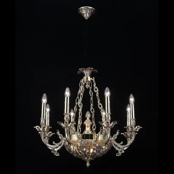 Подвесная люстра Lucia Tucci Firenze 1781.8.2 Antique Gold, изображение 2