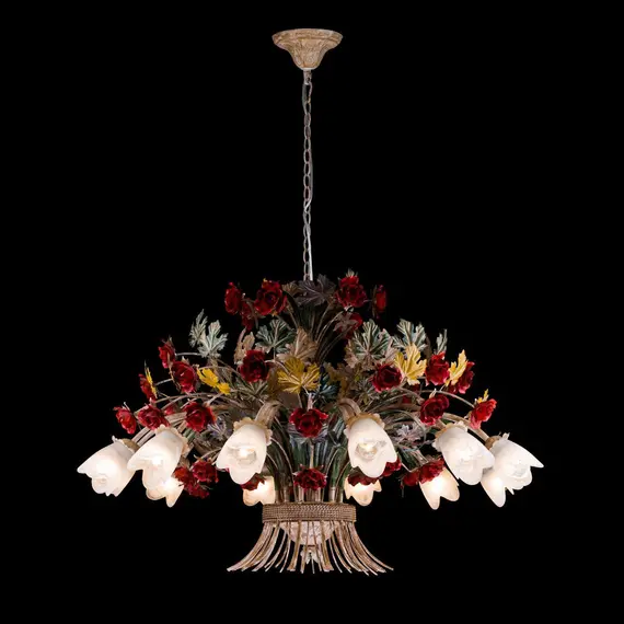 Подвесная люстра Lucia Tucci Fiori Di Rose 1760.12, изображение 2