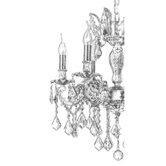 Подвесная люстра Lucia Tucci Barletta 122.6 Coffe Gold, изображение 2