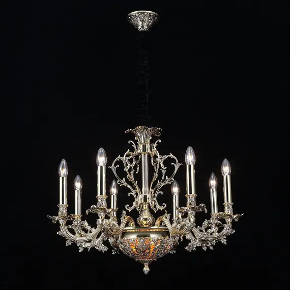 Подвесная люстра Lucia Tucci Firenze 1780.8.2 Antique Gold, изображение 2