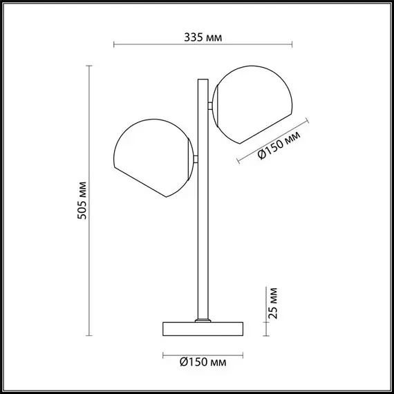 Настольная лампа Lumion Blair 3769/2T, изображение 2