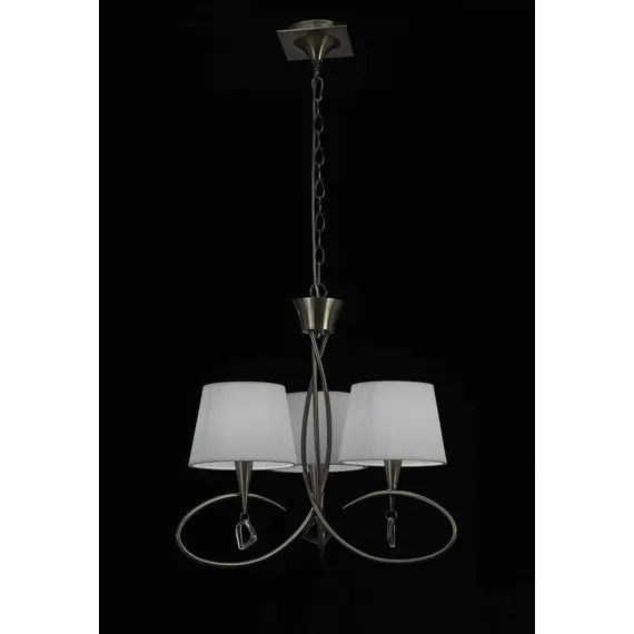 Подвесная люстра Mantra Mara Antique Brass 1620, изображение 2