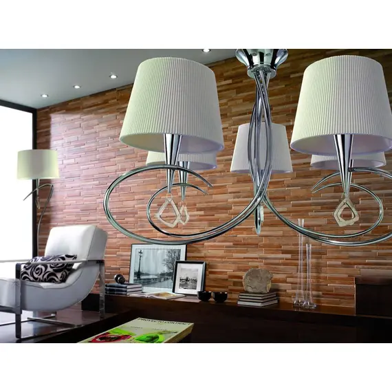 Подвесная люстра Mantra Mara Chrome - White 1641, изображение 2