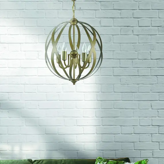 Подвесная люстра Maytoni Petra H536-PL-05-G, изображение 2