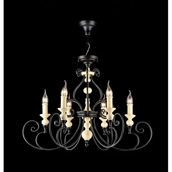 Подвесная люстра Maytoni Karina H631-PL-06-B, изображение 4