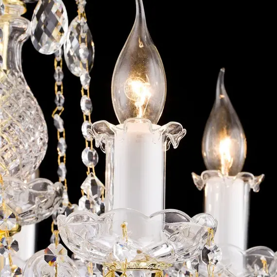 Подвесная люстра Maytoni Elegia DIA902-PL-05-G, изображение 2