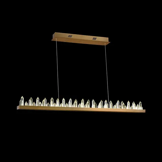 Подвесной светодиодный светильник Maytoni Gletscher H186-PL-01-53W-BS, изображение 3