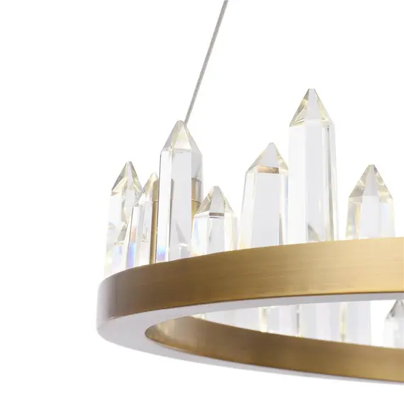 Подвесной светодиодный светильник Maytoni Gletscher H186-PL-01-46W-BS, изображение 3