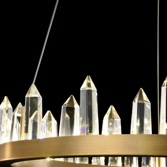 Подвесной светодиодный светильник Maytoni Gletscher H186-PL-01-46W-BS, изображение 2