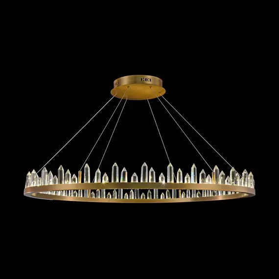 Подвесной светодиодный светильник Maytoni Gletscher H186-PL-01-73W-BS, изображение 3