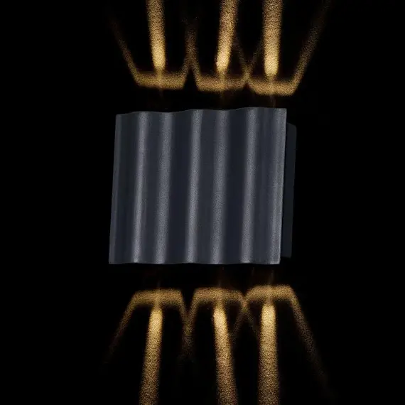 Уличный настенный светодиодный светильник Maytoni Greenwich O592WL-L18GR, изображение 4