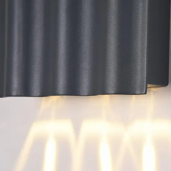 Уличный настенный светодиодный светильник Maytoni Greenwich O592WL-L18GR, изображение 2