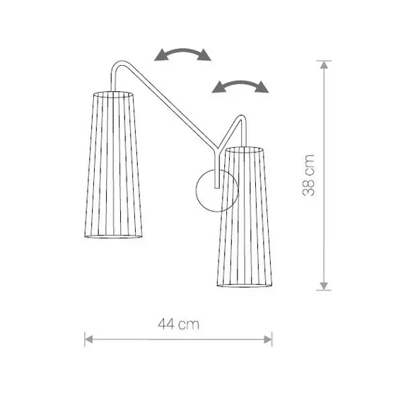 Бра Nowodvorski Dover 9260, изображение 2