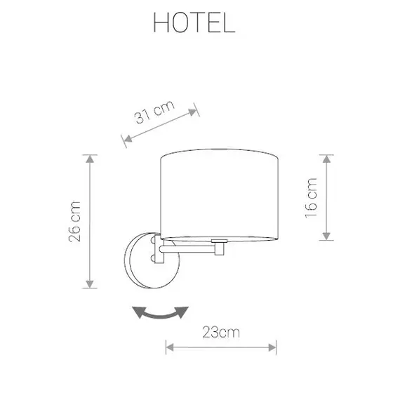 Бра Nowodvorski Hotel 9303, изображение 2