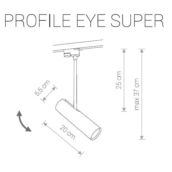 Трековый светильник Nowodvorski Profile Eye Super 9245, изображение 2