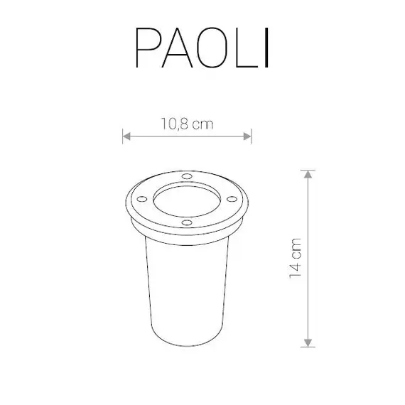 Ландшафтный светильник Nowodvorski Paoli 9554, изображение 2