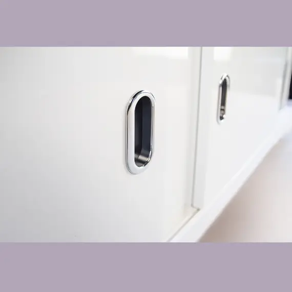 Экран под ванну Alavann МДФ раздвижной 170 см белый, изображение 2