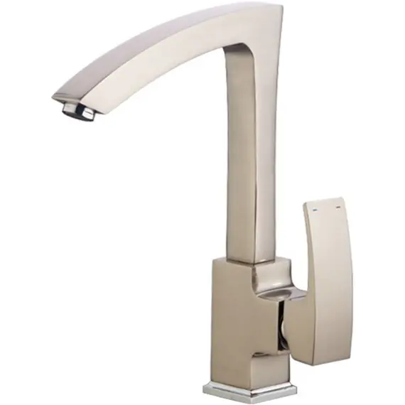 Смеситель для кухни Gerhans K14 K14014A суперсталь