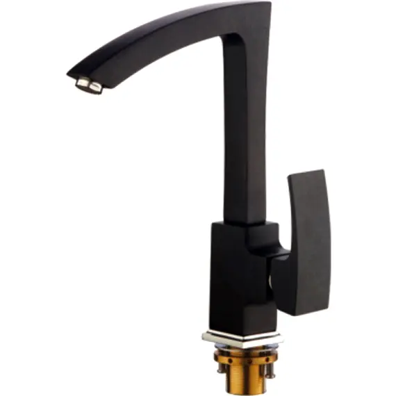 Смеситель для кухни Gerhans K14 K14014B черный