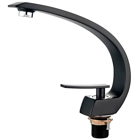 Смеситель для раковины Ledeme L1055B-24 черный