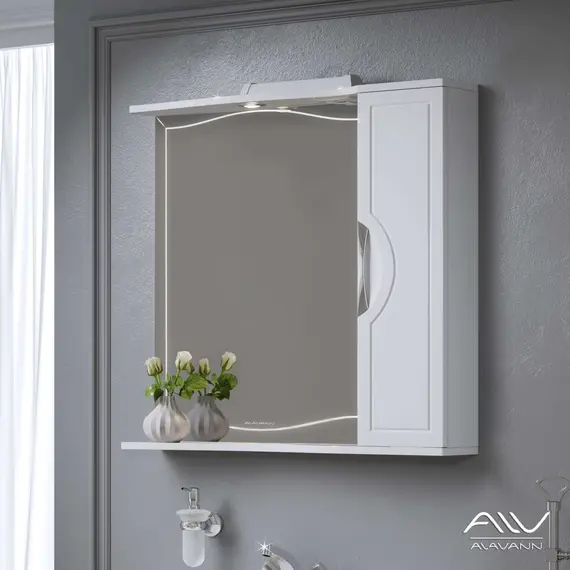 Гарнитур для ванной Alavann Monaco 80 см, изображение 6