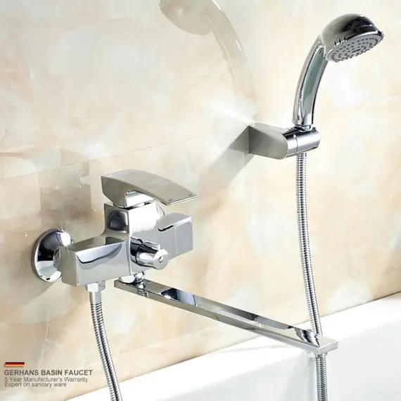 Смеситель для ванны Gerhans K14 K13114 хром