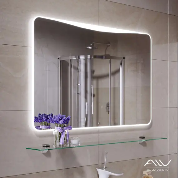 Зеркало с подсветкой Alavann Ellin 85 см
