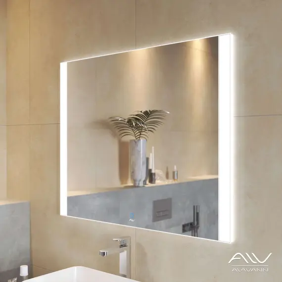 Зеркало с подсветкой Alavann Tess 90 см